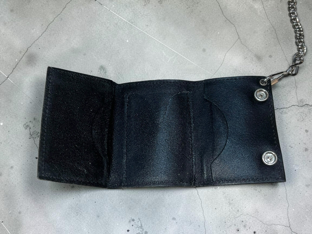 Harley Davidson Leather Chain Wallet