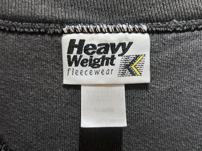 Old Sunfaded Black Embroidered Sweatshirt