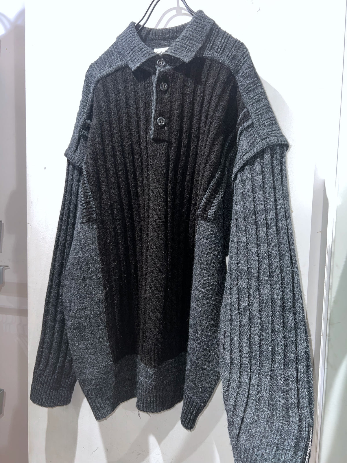 Old Euro Design Knit Polo