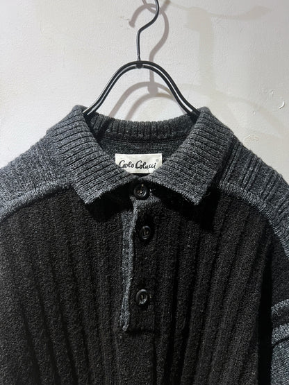 Old Euro Design Knit Polo