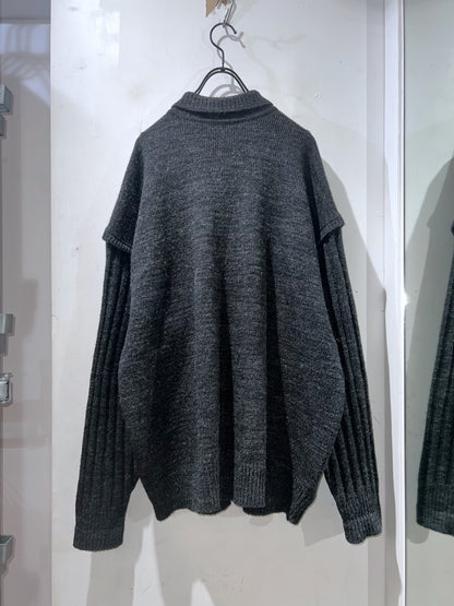 Old Euro Design Knit Polo
