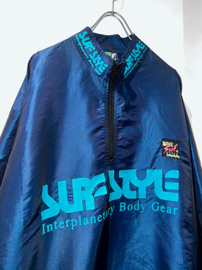 90s Surf Style Half Zip Windbreakers