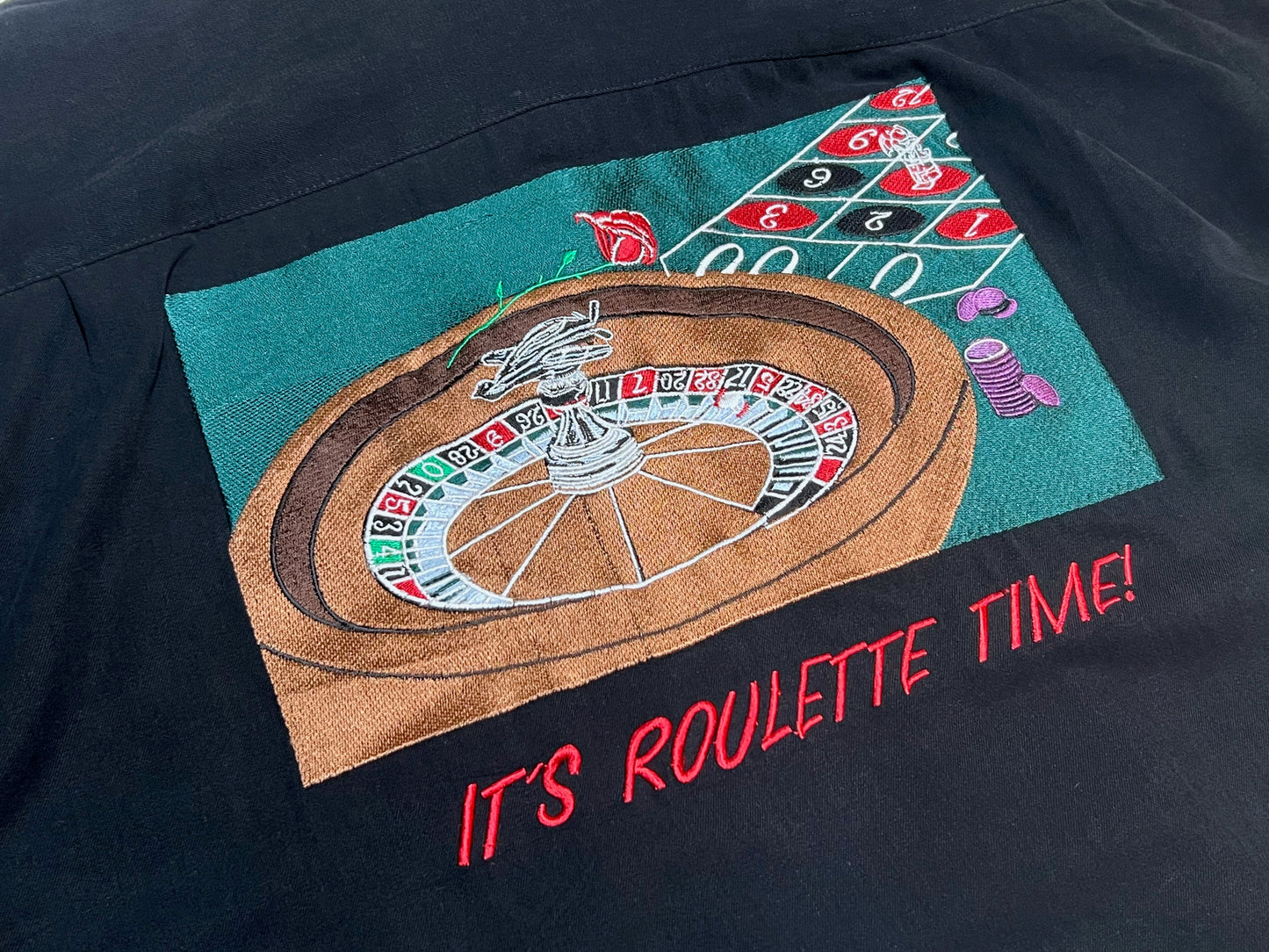 Silk Casino Roulette Shirt