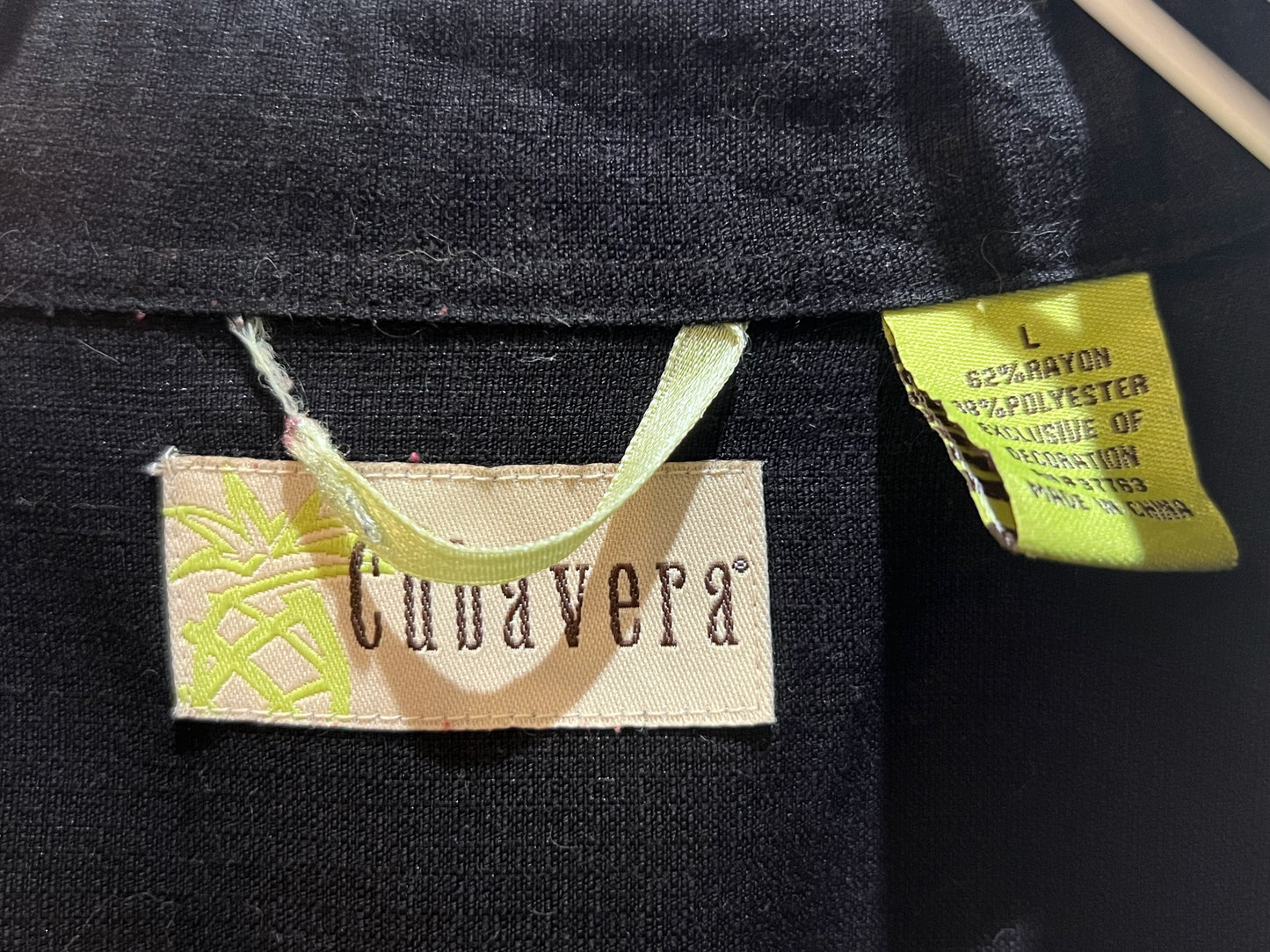 Cubavera Rayom mix Embroidered Cuba Shirt