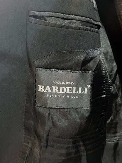 Vintage Black Tailored Jacket Made in Italy