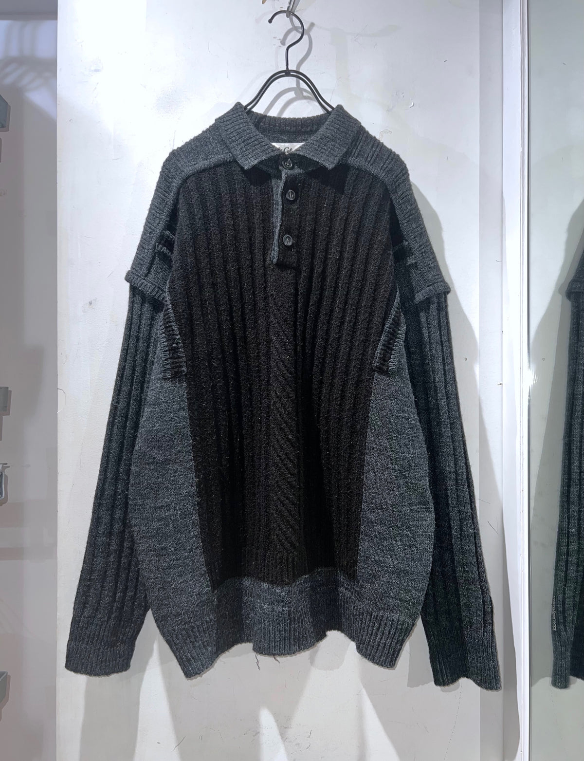 Old Euro Design Knit Polo