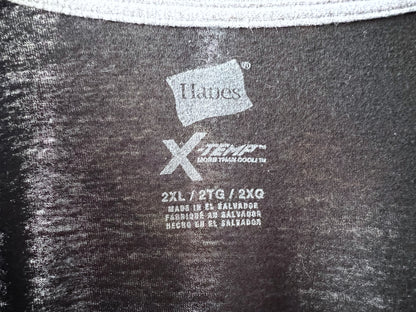 Hanes X-Temp Oversized Raglan Longsleeve Tee
