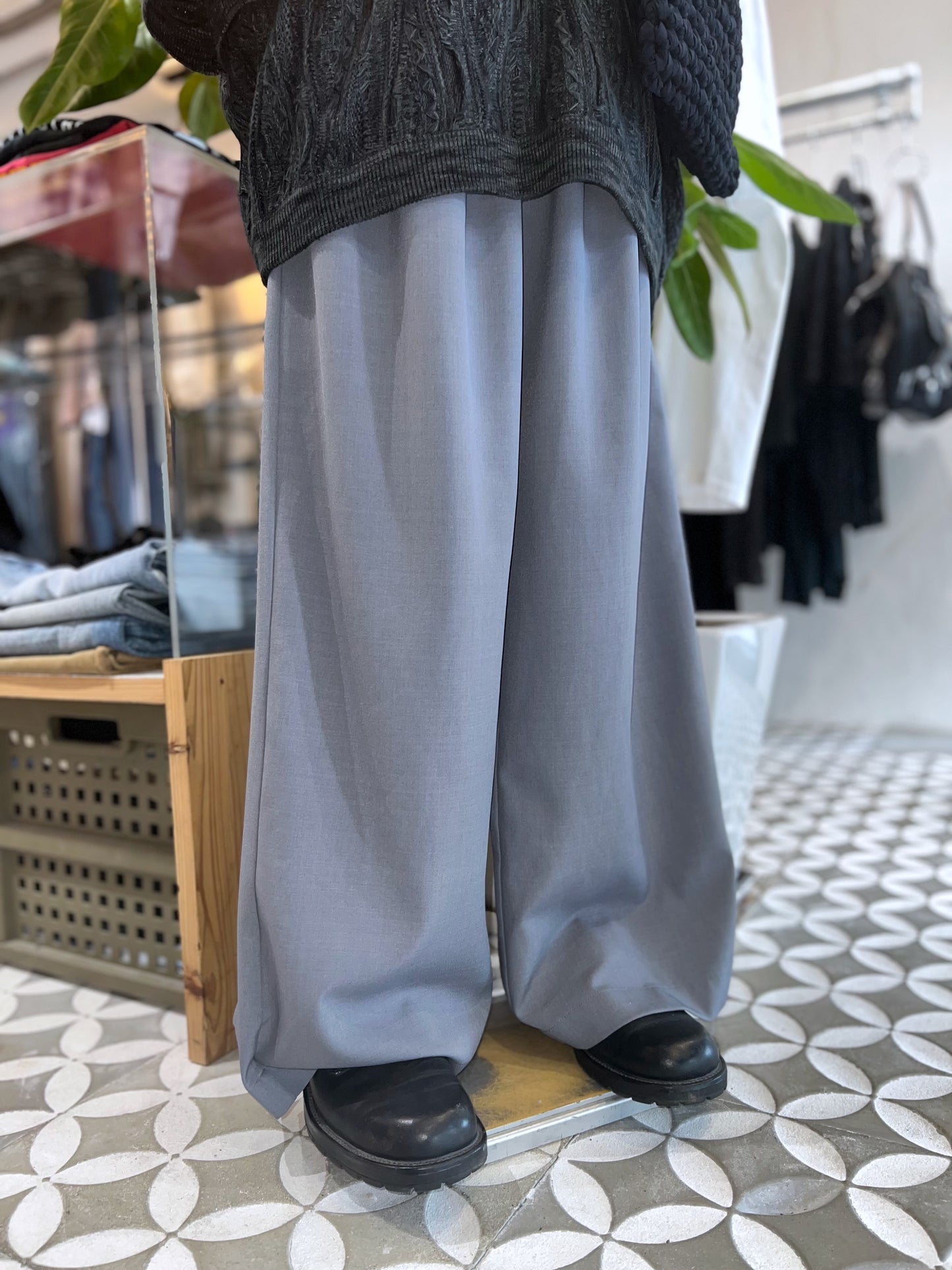 NoBo Barrel Leg Drape Easy Trousers