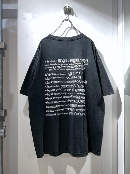 Old N.I.G.G.A Acronym Printed Tee