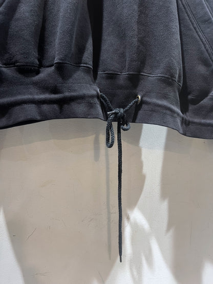 90s bigtime 1/4 Zip Boxy Hoodie