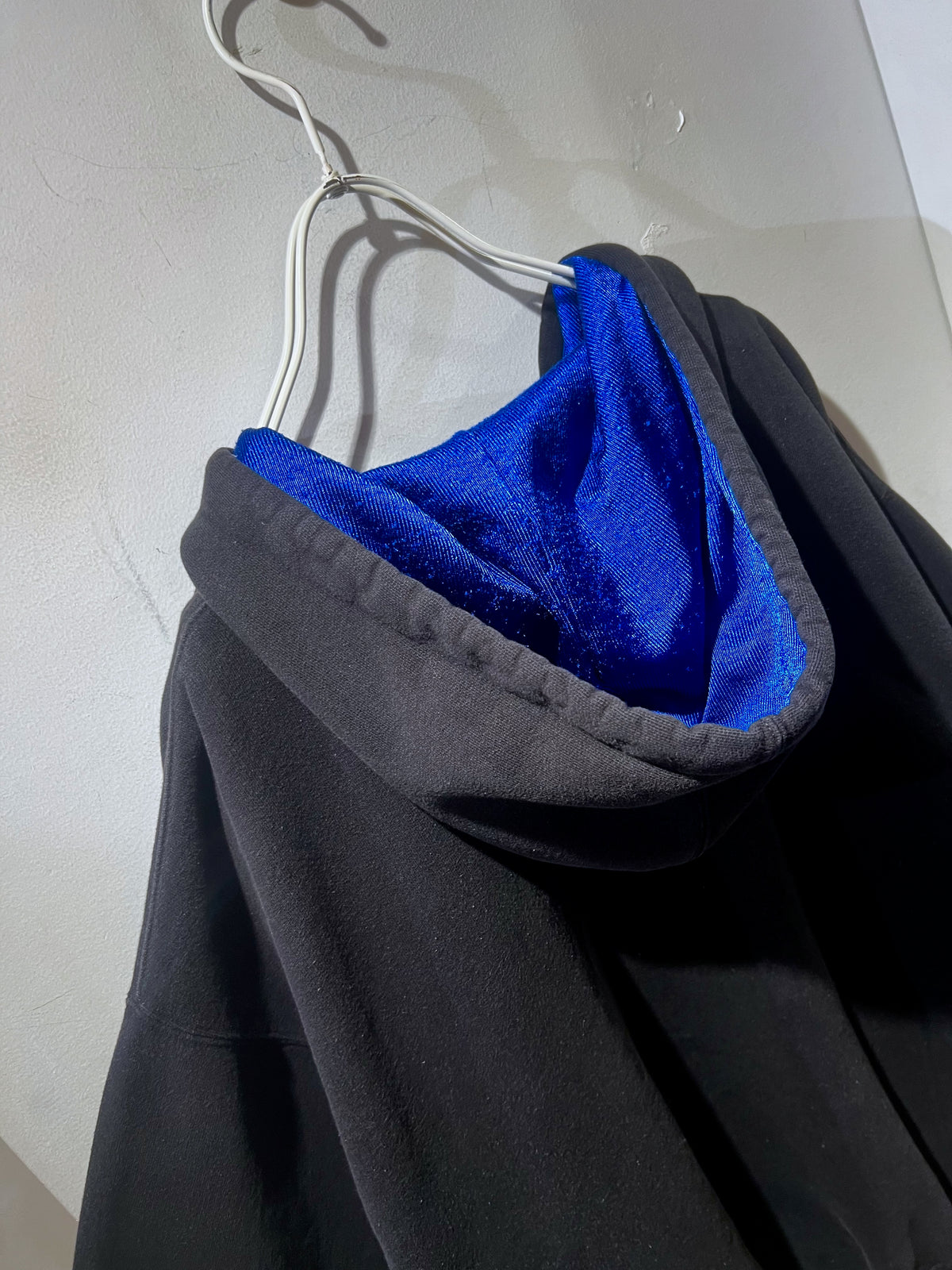 90s bigtime 1/4 Zip Boxy Hoodie