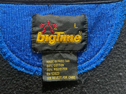 90s bigtime 1/4 Zip Boxy Hoodie