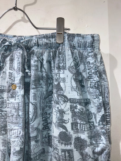 Faded Glory Vintage ad Pattern EZ Pants