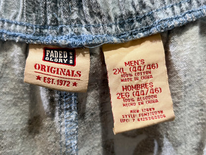 Faded Glory Vintage ad Pattern EZ Pants