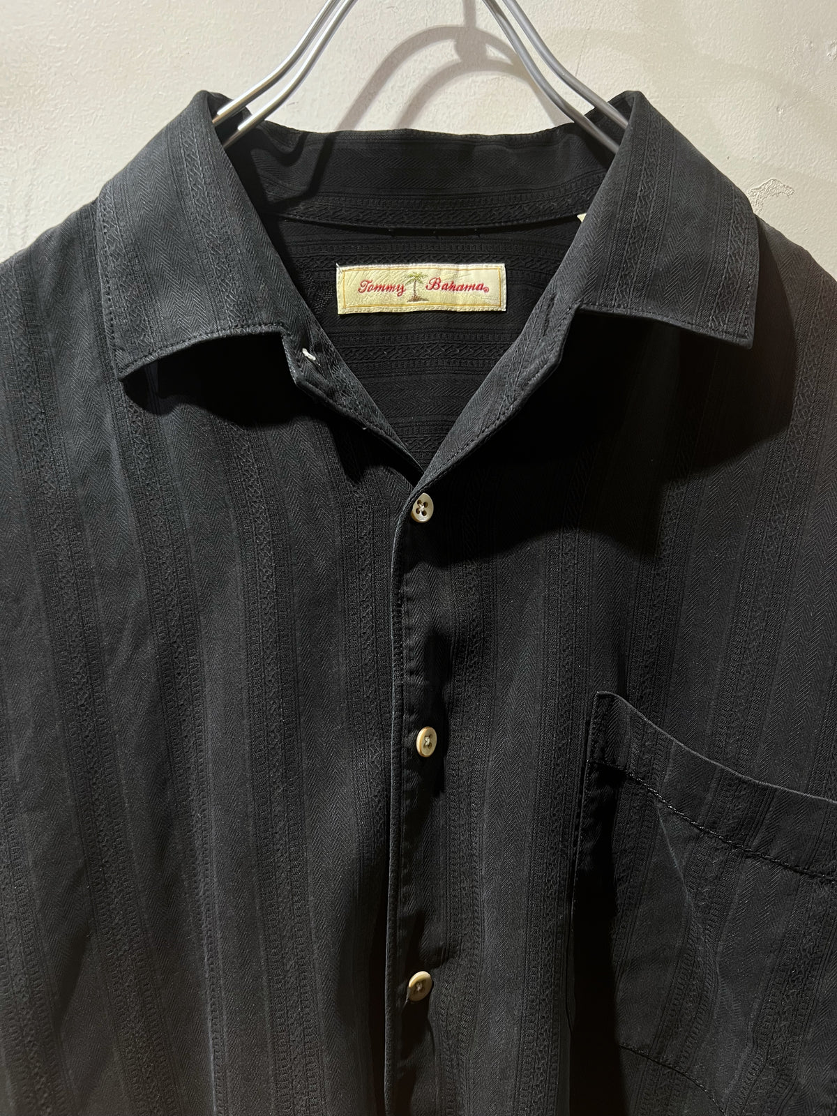 Tommy Bahama Herringbone Silk Shirt