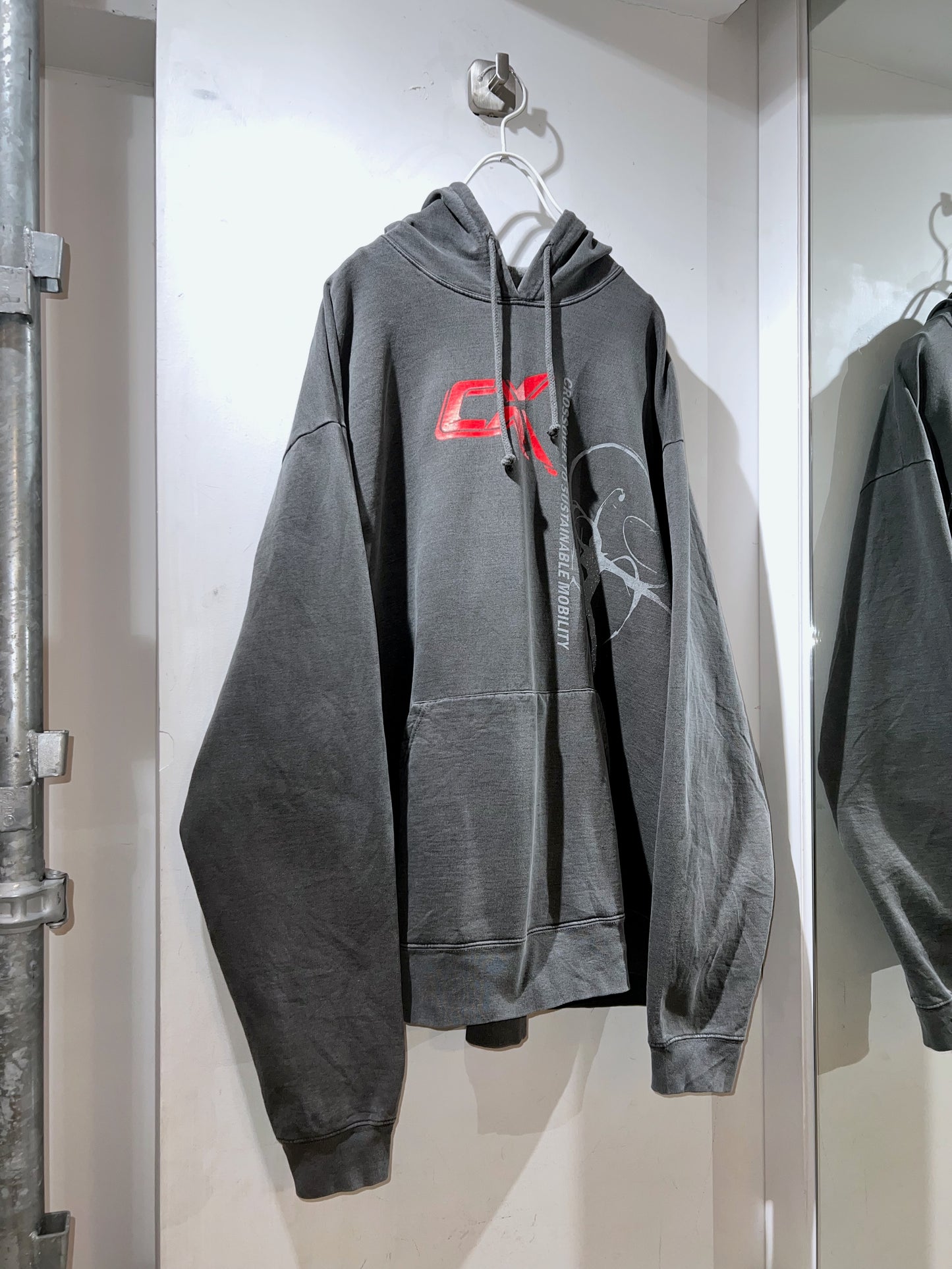Shadow Grey Hooded Sweatshirt