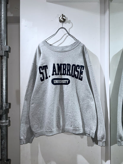 Vintage The Cotton Exchange College Logo Sweat