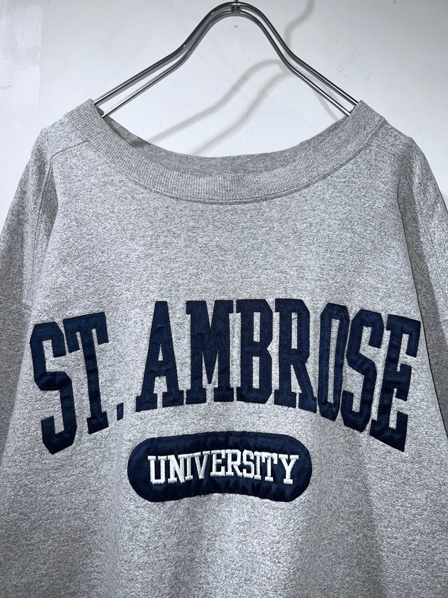 Vintage The Cotton Exchange College Logo Sweat