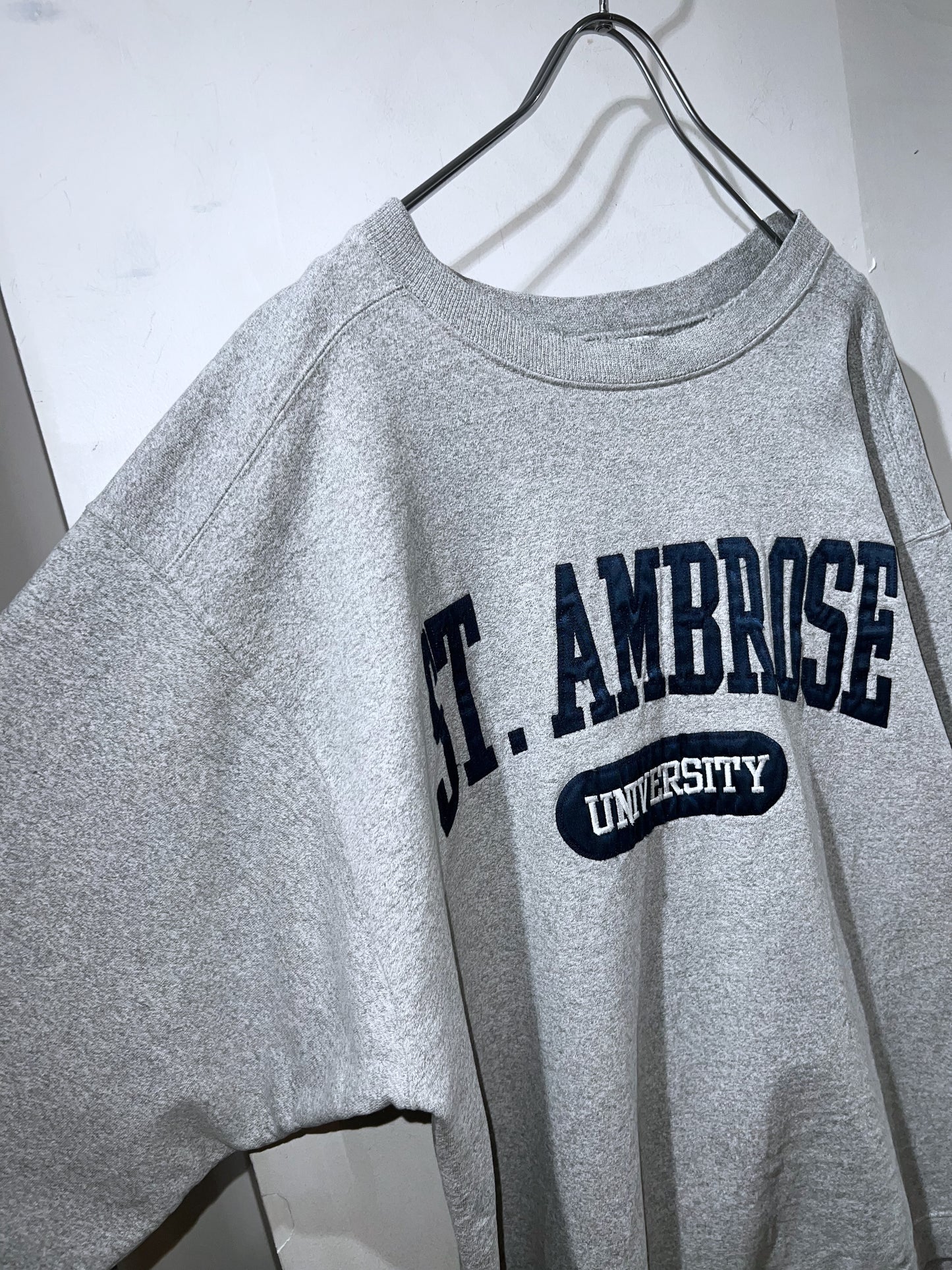 Vintage The Cotton Exchange College Logo Sweat