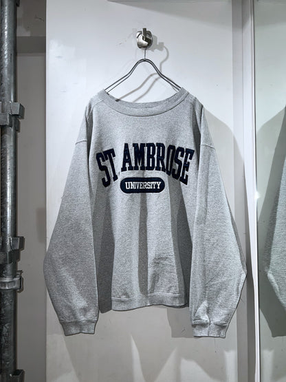 Vintage The Cotton Exchange College Logo Sweat
