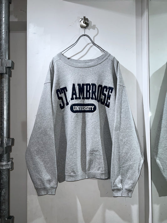 Vintage The Cotton Exchange College Logo Sweat