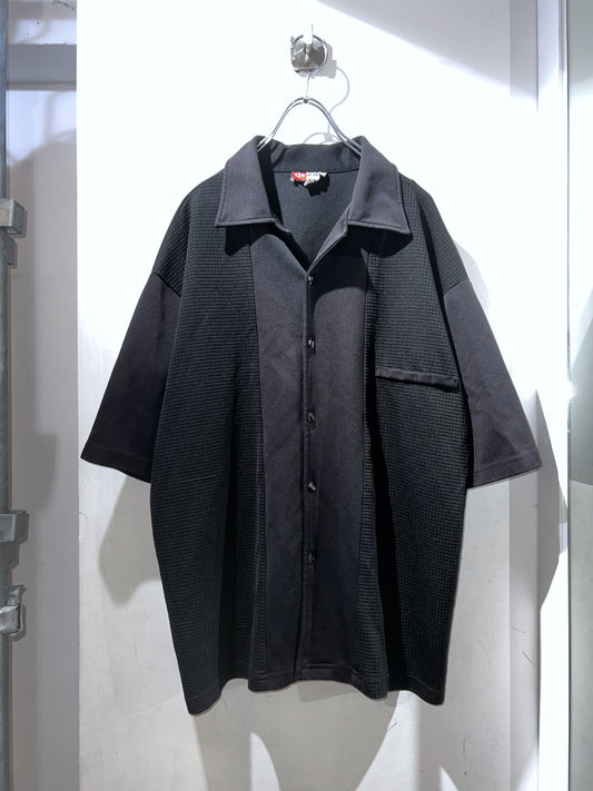 90-00s Vintage Is It U Jacquard Bowling Shirt
