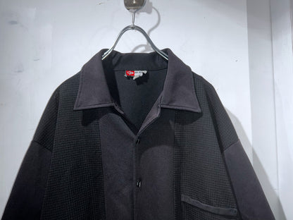 90-00s Vintage Is It U Jacquard Bowling Shirt