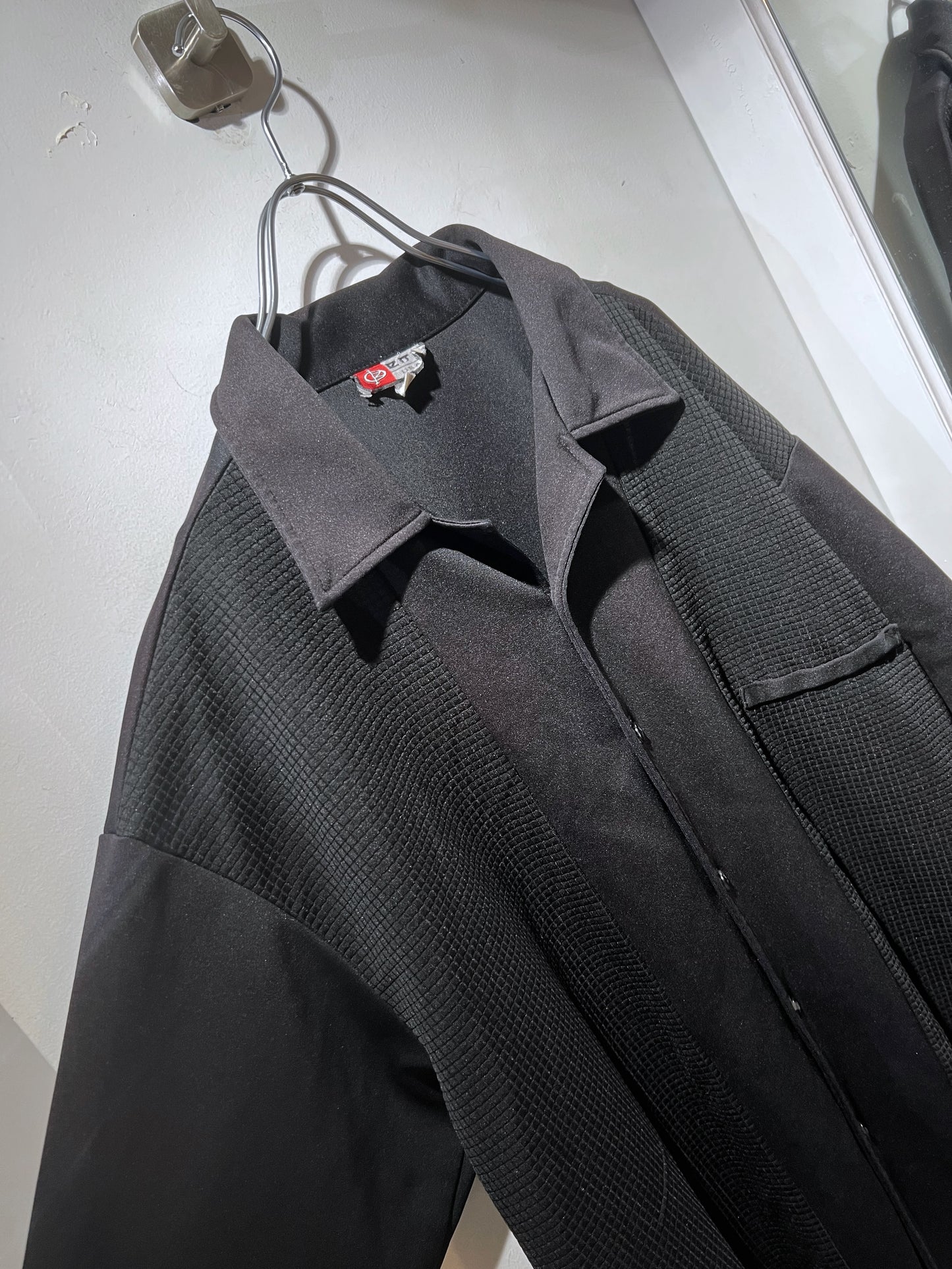90-00s Vintage Is It U Jacquard Bowling Shirt