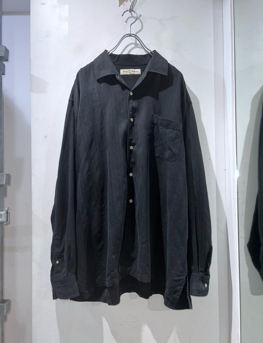 Tommy Bahama Herringbone Silk Shirt