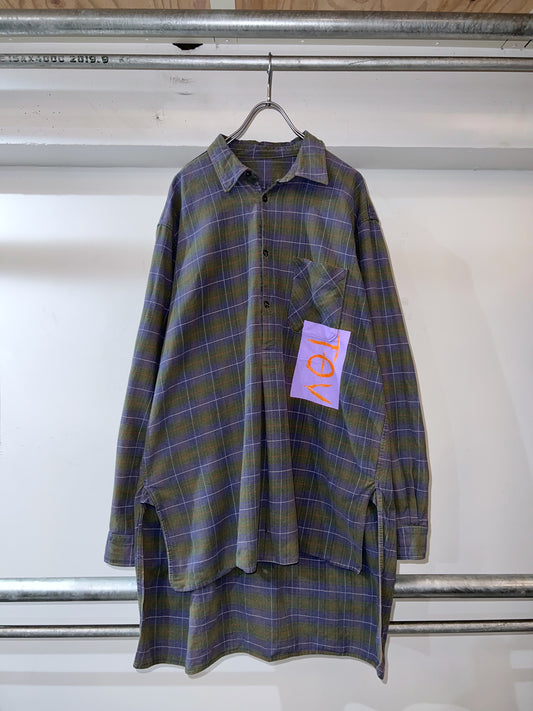 CLEAR-EYED "Will you touch this?" Long Shirt