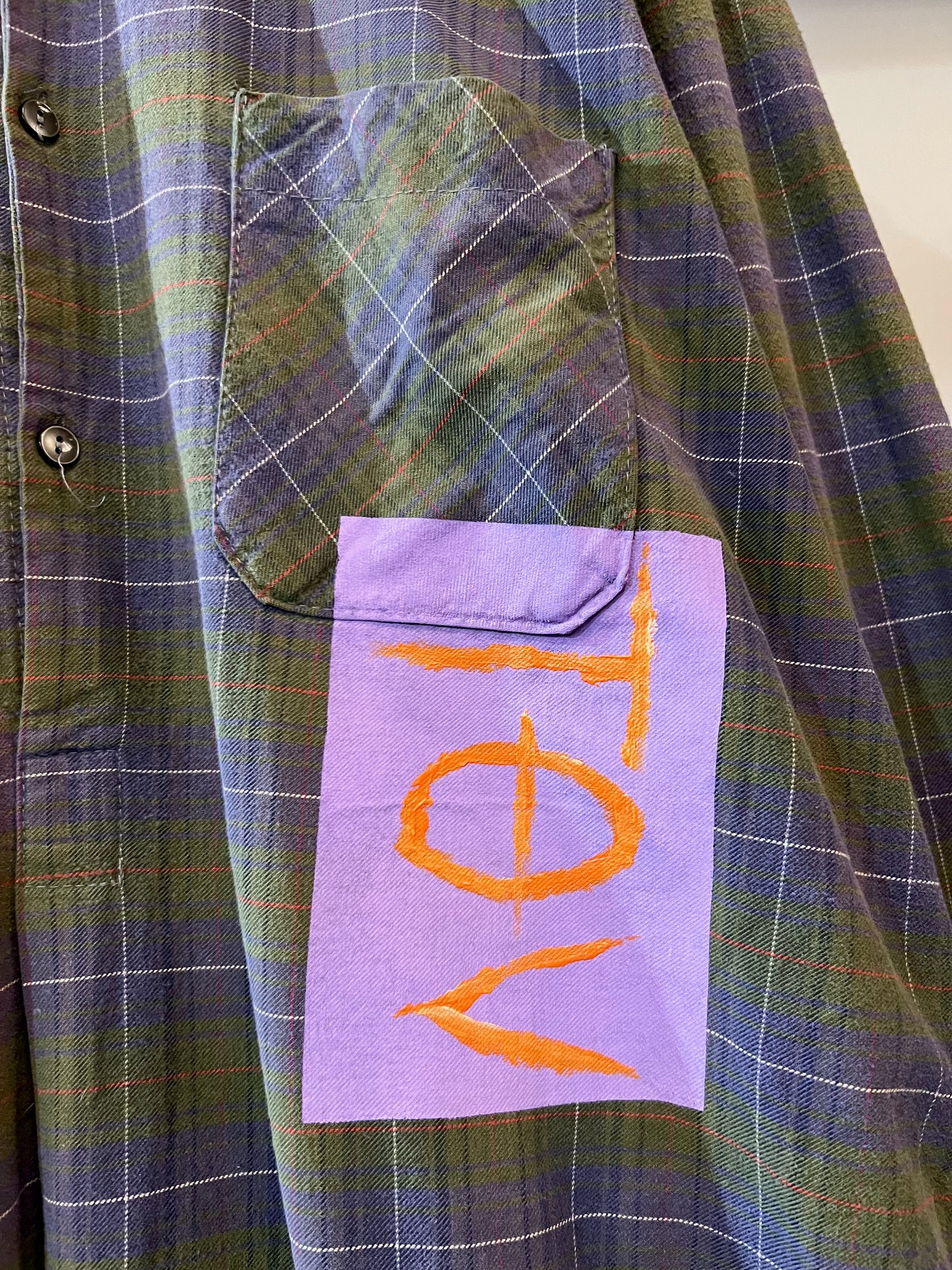 CLEAR-EYED "Will you touch this?" Long Shirt