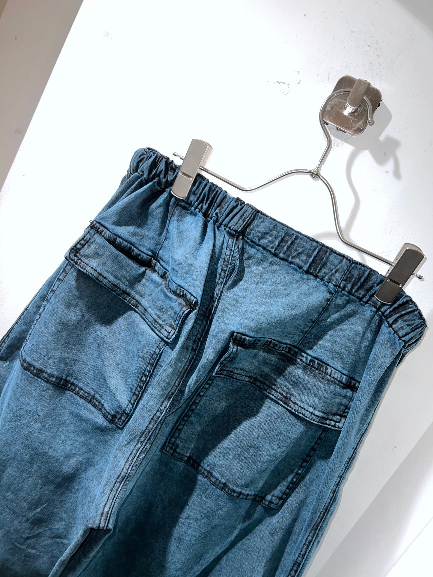 20s Barrel Chemical Wash Cynch Pants