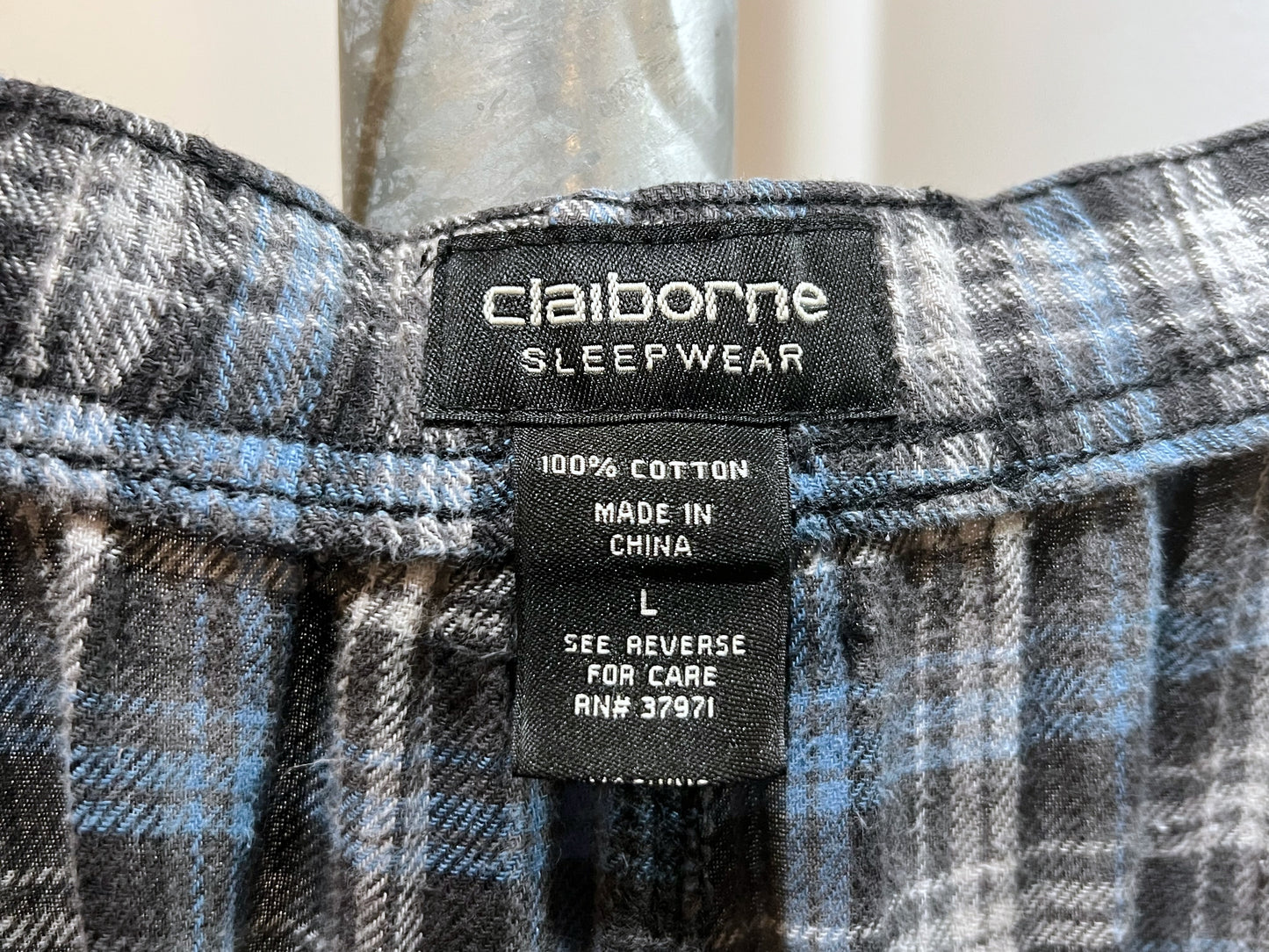 Claiborne Plaid Wide EZ Pants