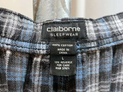 Claiborne Plaid Wide EZ Pants