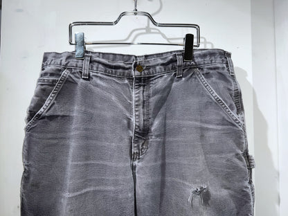 Carhartt Grey Hard Canvas Worker Pants