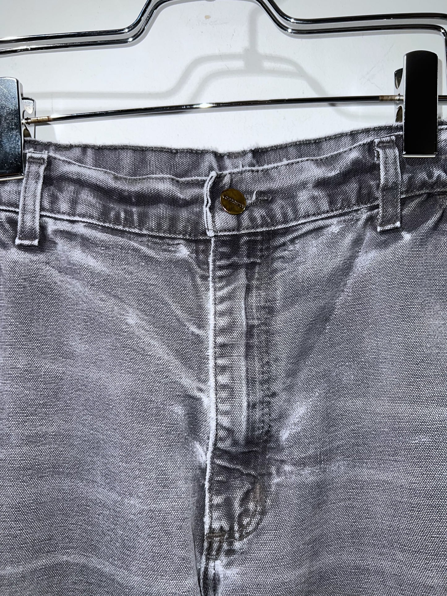 Carhartt Grey Hard Canvas Worker Pants
