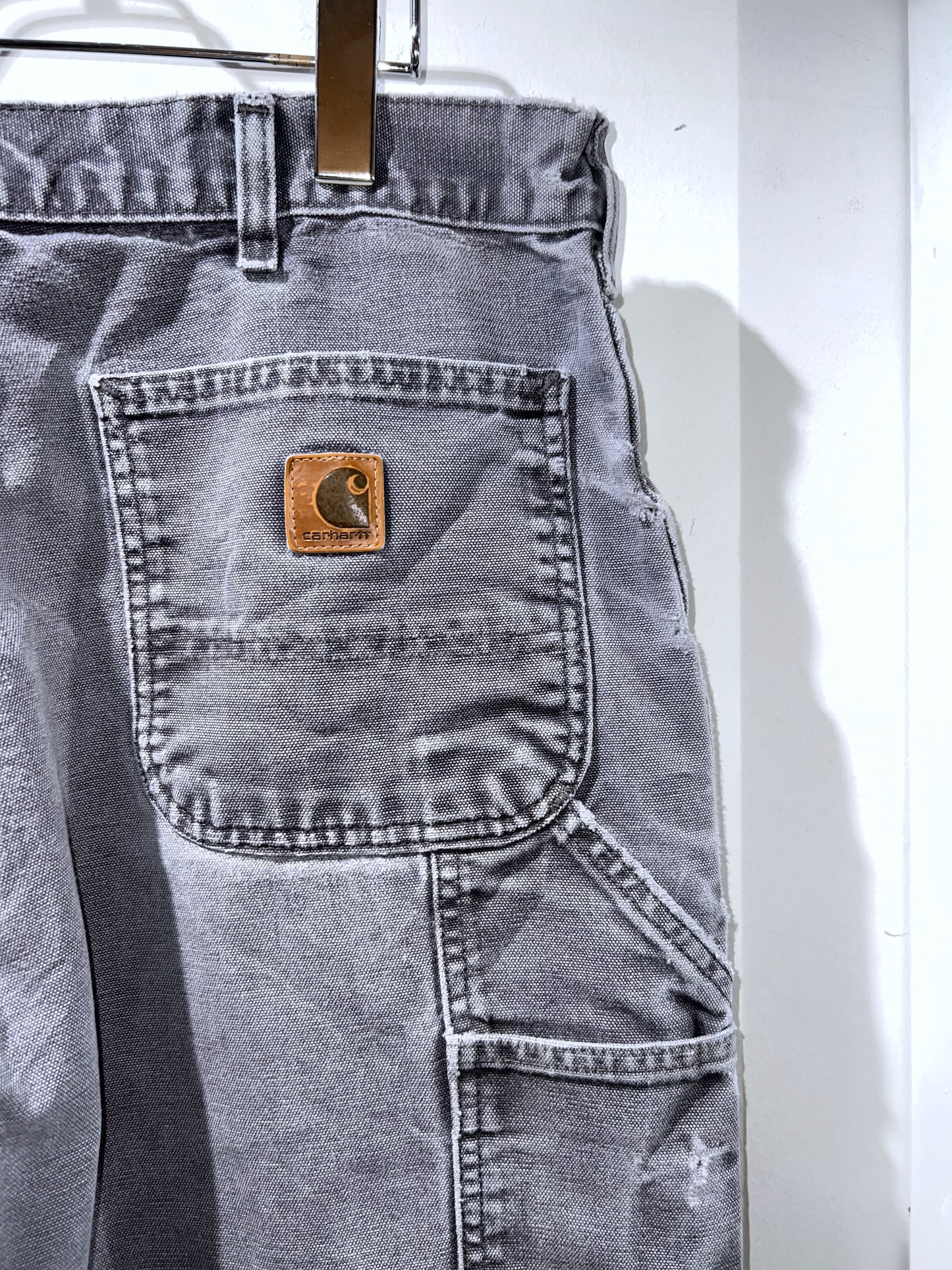Carhartt Grey Hard Canvas Worker Pants
