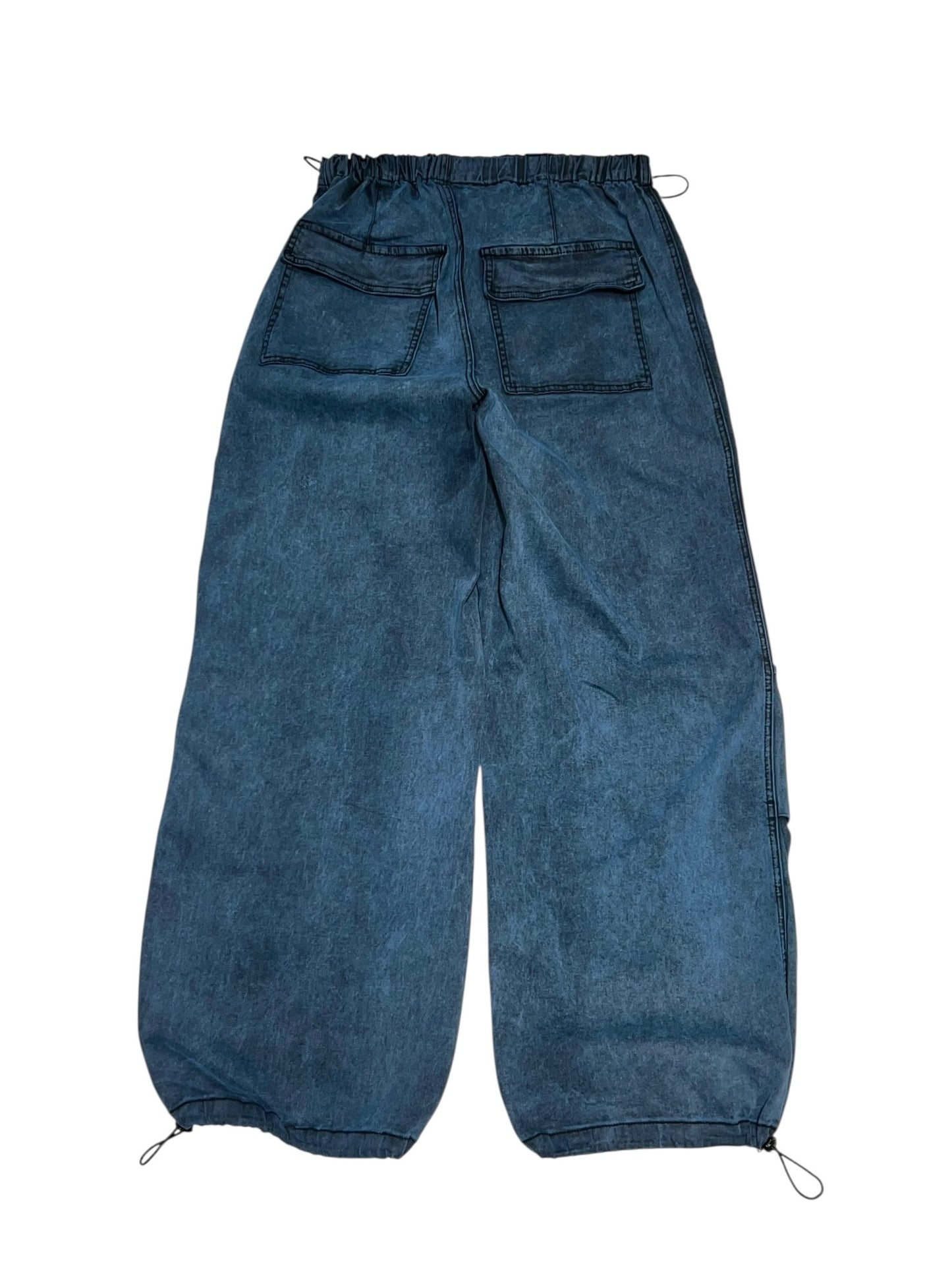 20s Barrel Chemical Wash Cynch Pants
