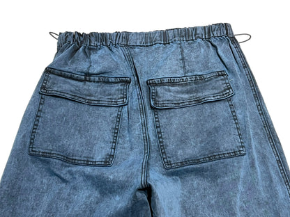 20s Barrel Chemical Wash Cynch Pants