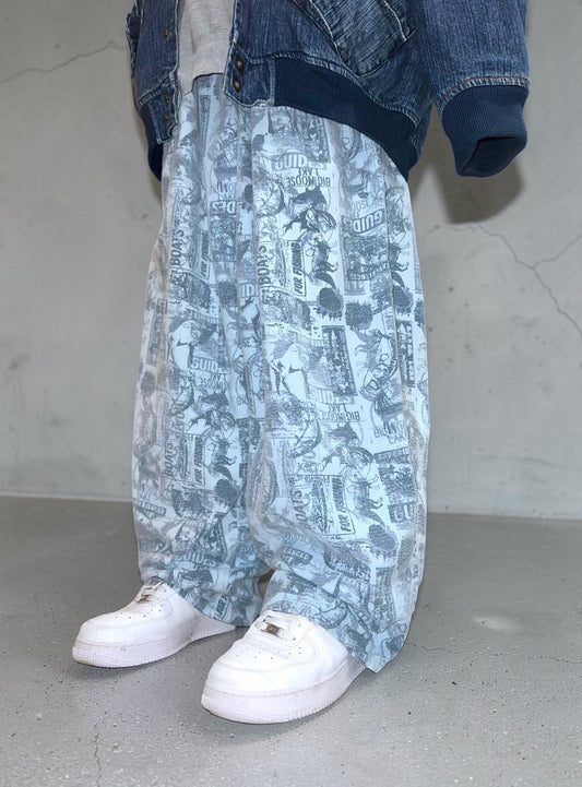 Faded Glory Vintage ad Pattern EZ Pants