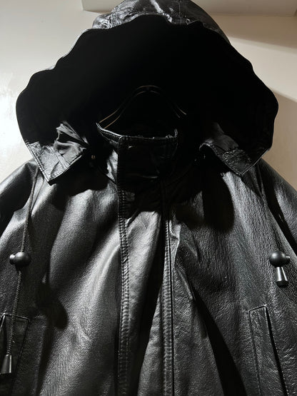 Vintage Phase Two Leather Parka with lining