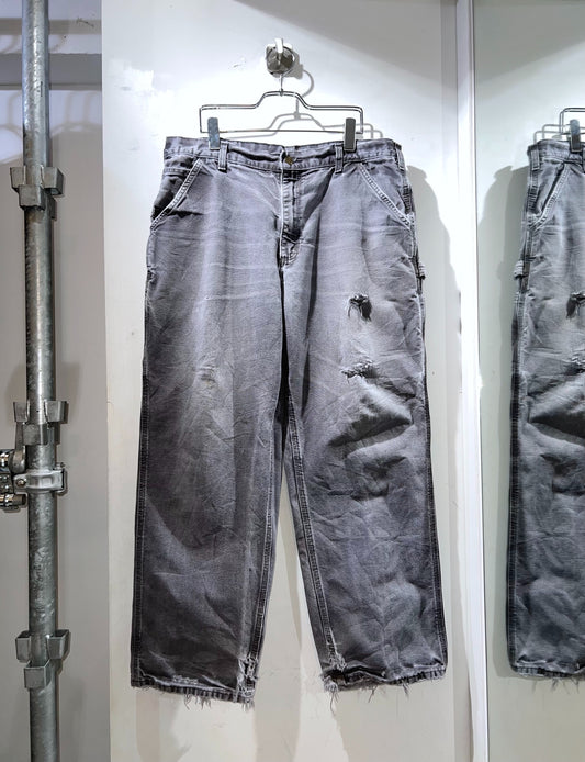 Carhartt Grey Hard Canvas Worker Pants