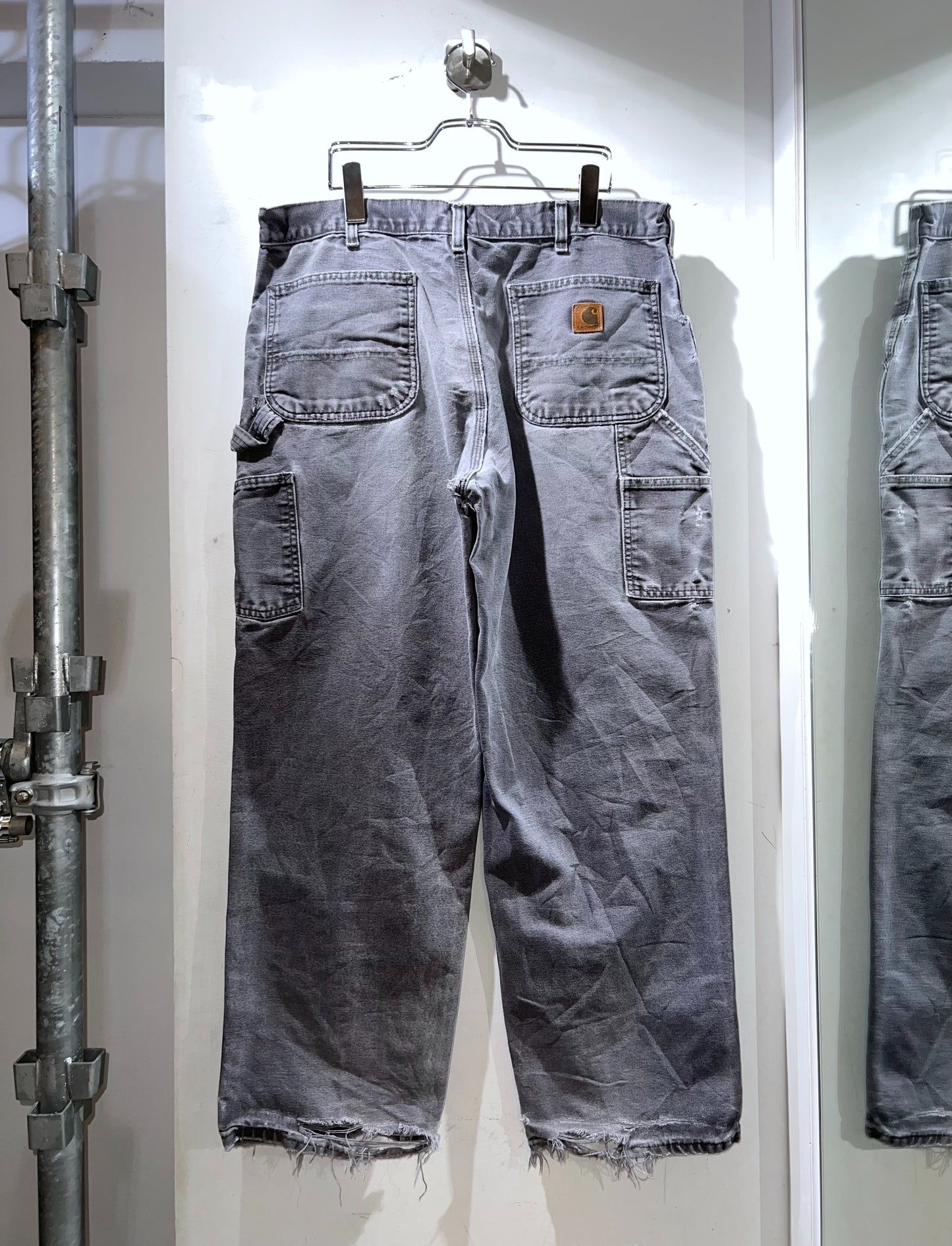 Carhartt Grey Hard Canvas Worker Pants