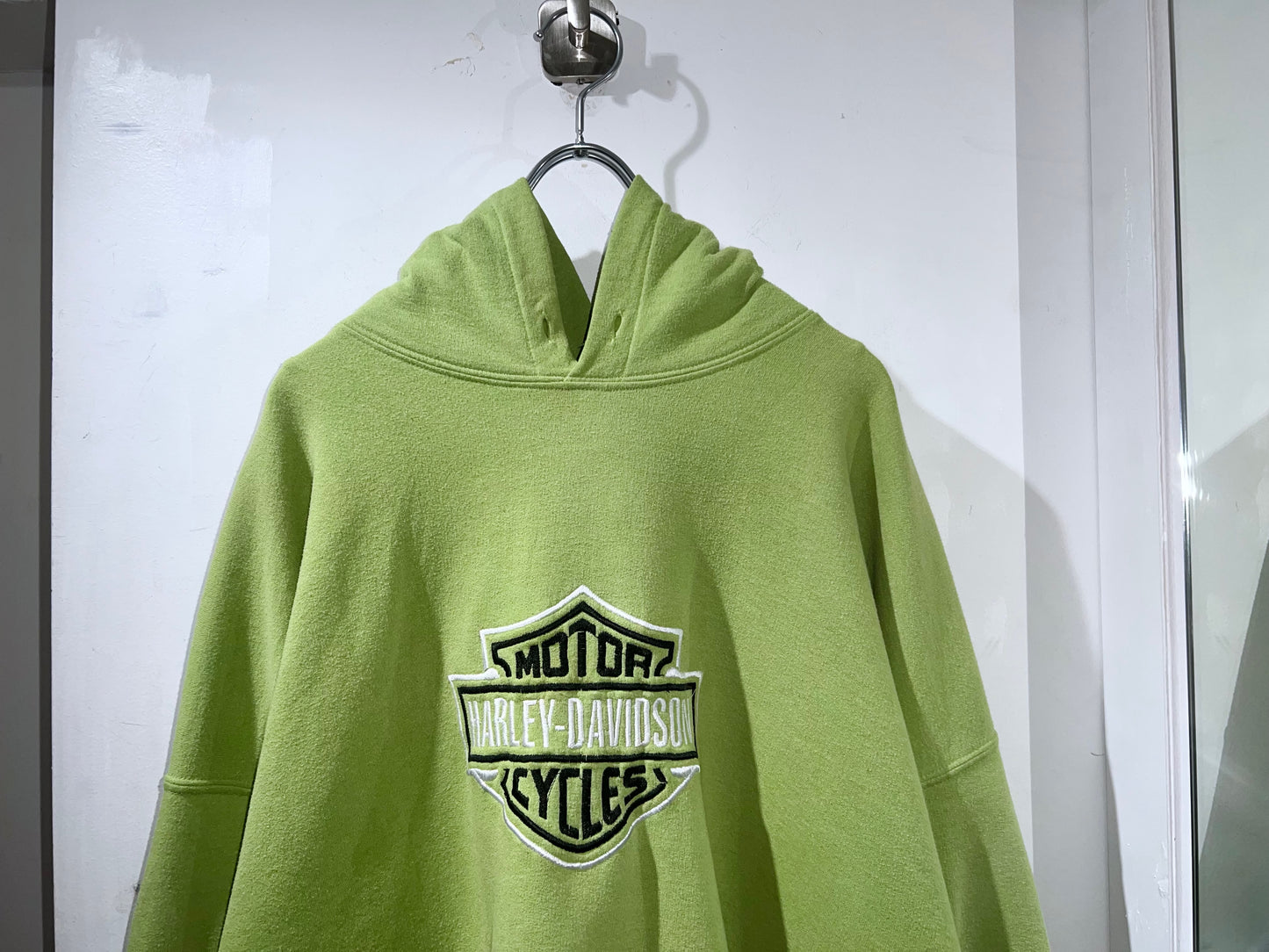 Harley-Davidson Lime Embroidery Hoodie