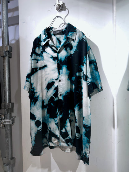 Rayon Open Collar Shirt