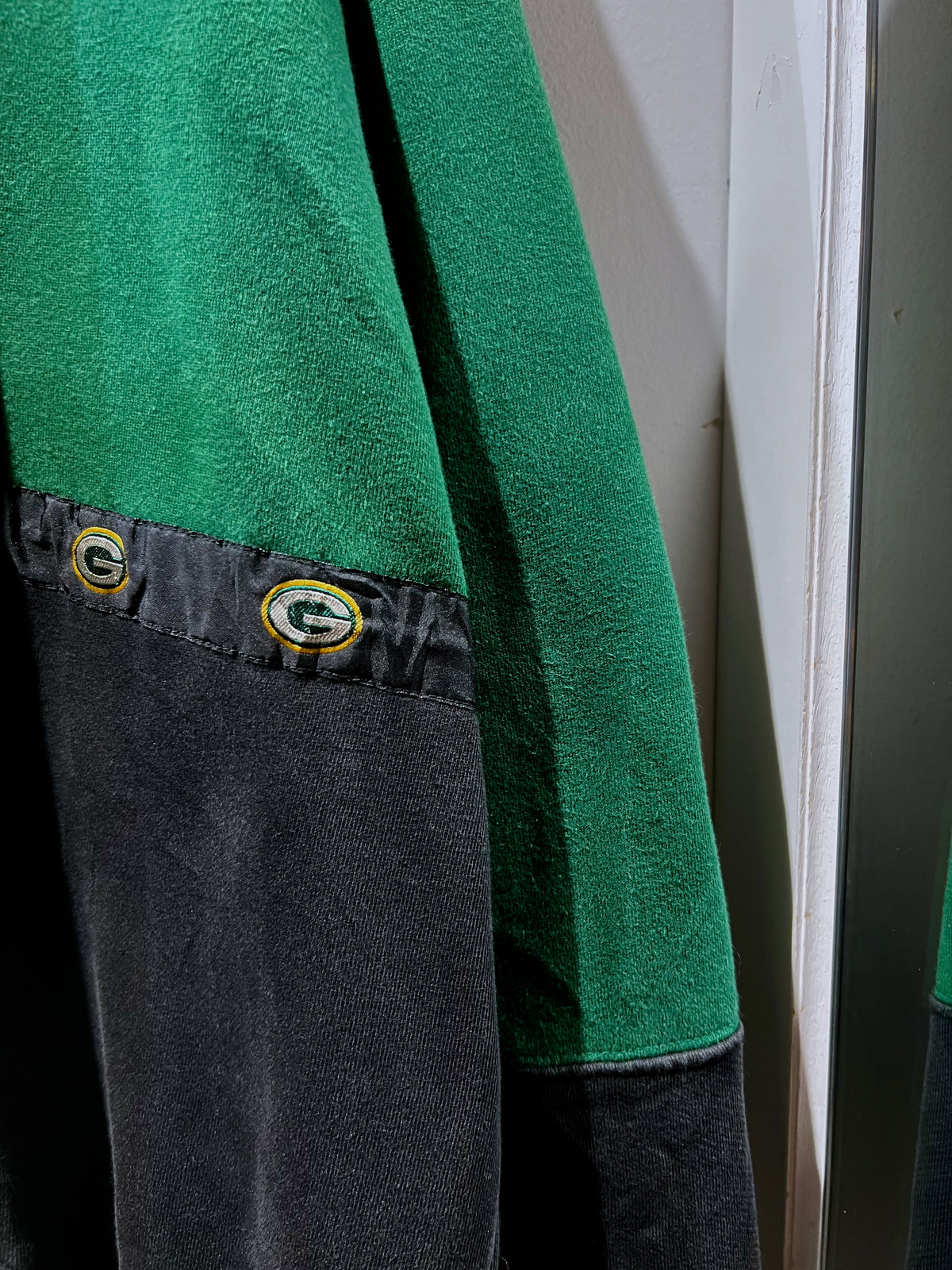 90s Packers Colorblock Sweatshirt
