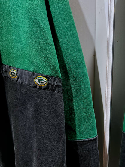 90s Packers Colorblock Sweatshirt