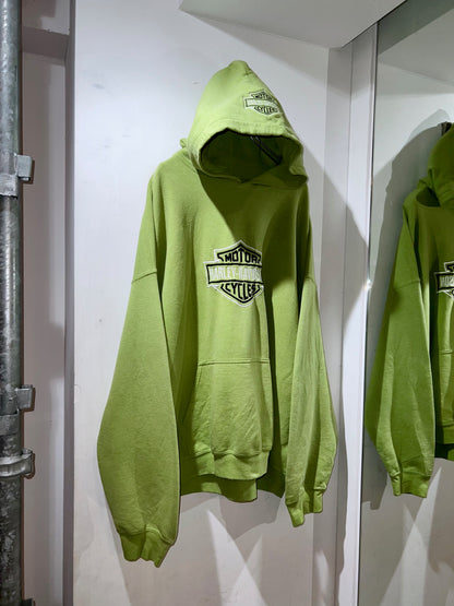 Harley-Davidson Lime Embroidery Hoodie