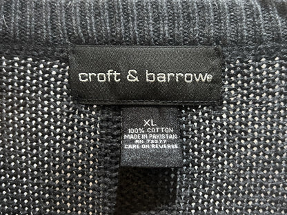 Croft & Barrow Dark Grey Cotton Sweater