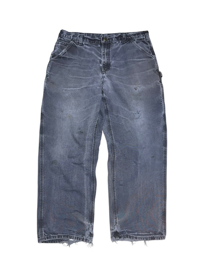 Carhartt Grey Hard Canvas Worker Pants